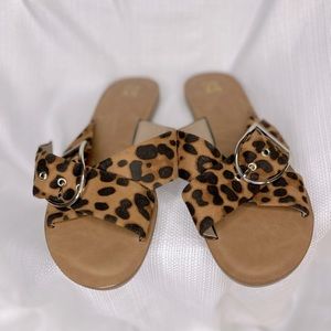 Leopard Sandals
